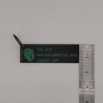 Fallout Overencumbered Keychain